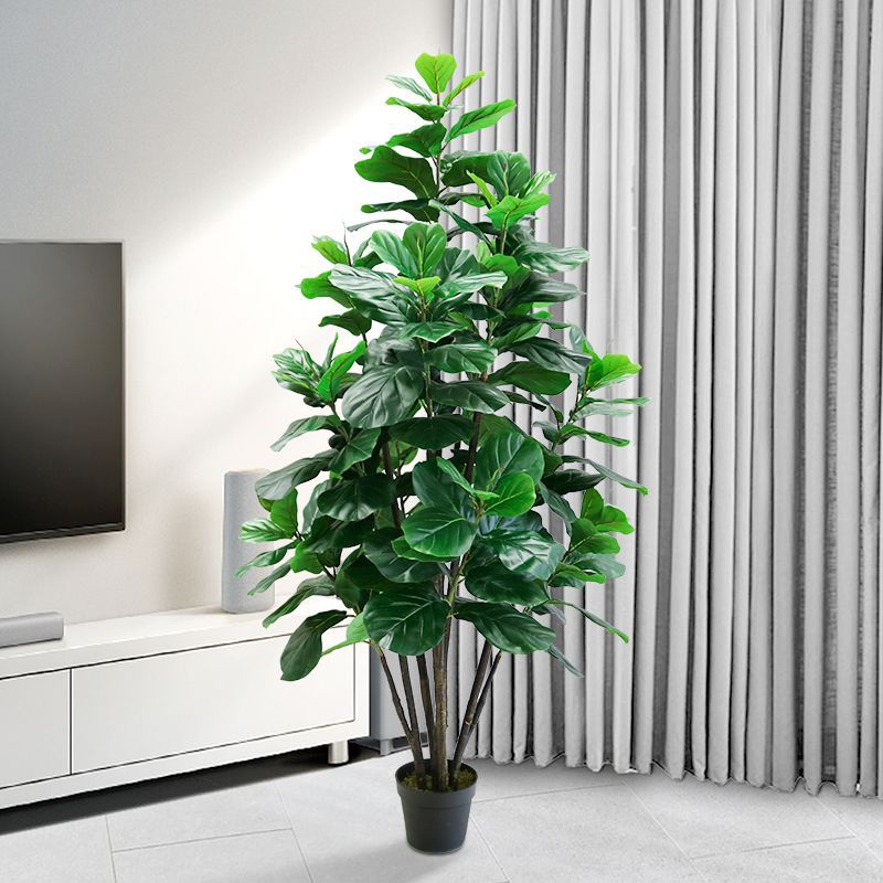 Ficus Lyrata Tree - Sztuczna Ficus Lyrata, Duża Roślina Tropikalna,