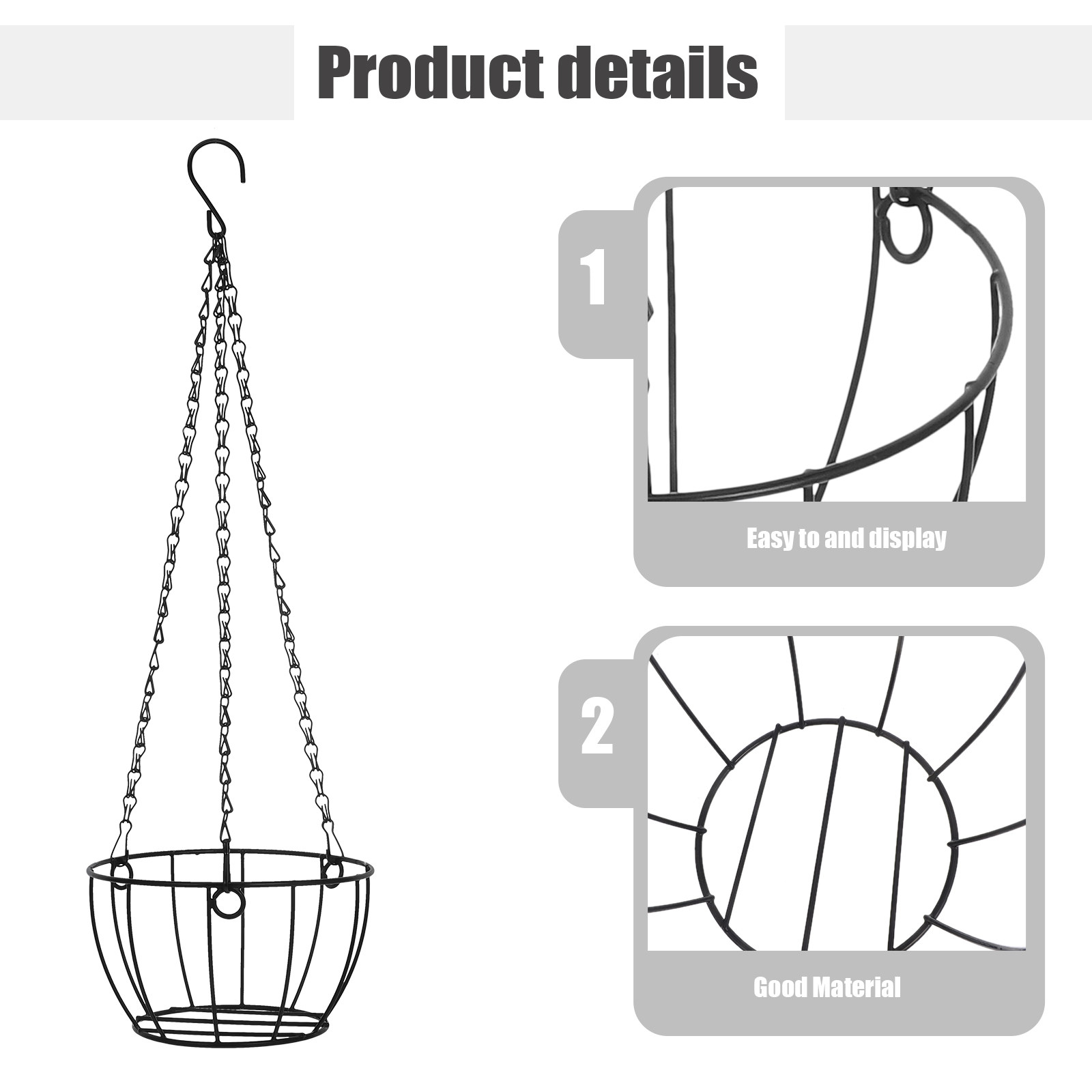 Wiszący kosz na rośliny, okrąg – Spider Plant Hanging recenzja i cena